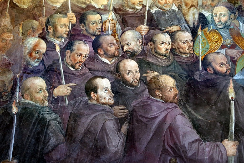 337-Ricognizione delle reliquie di San Giovanni Gualberto - Abbazia di San Michele Arcangelo a Passignano - dettaglio